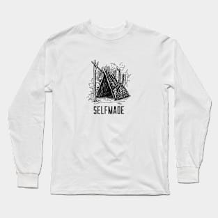 Camping Vintage Since Established Funny Camping Long Sleeve T-Shirt